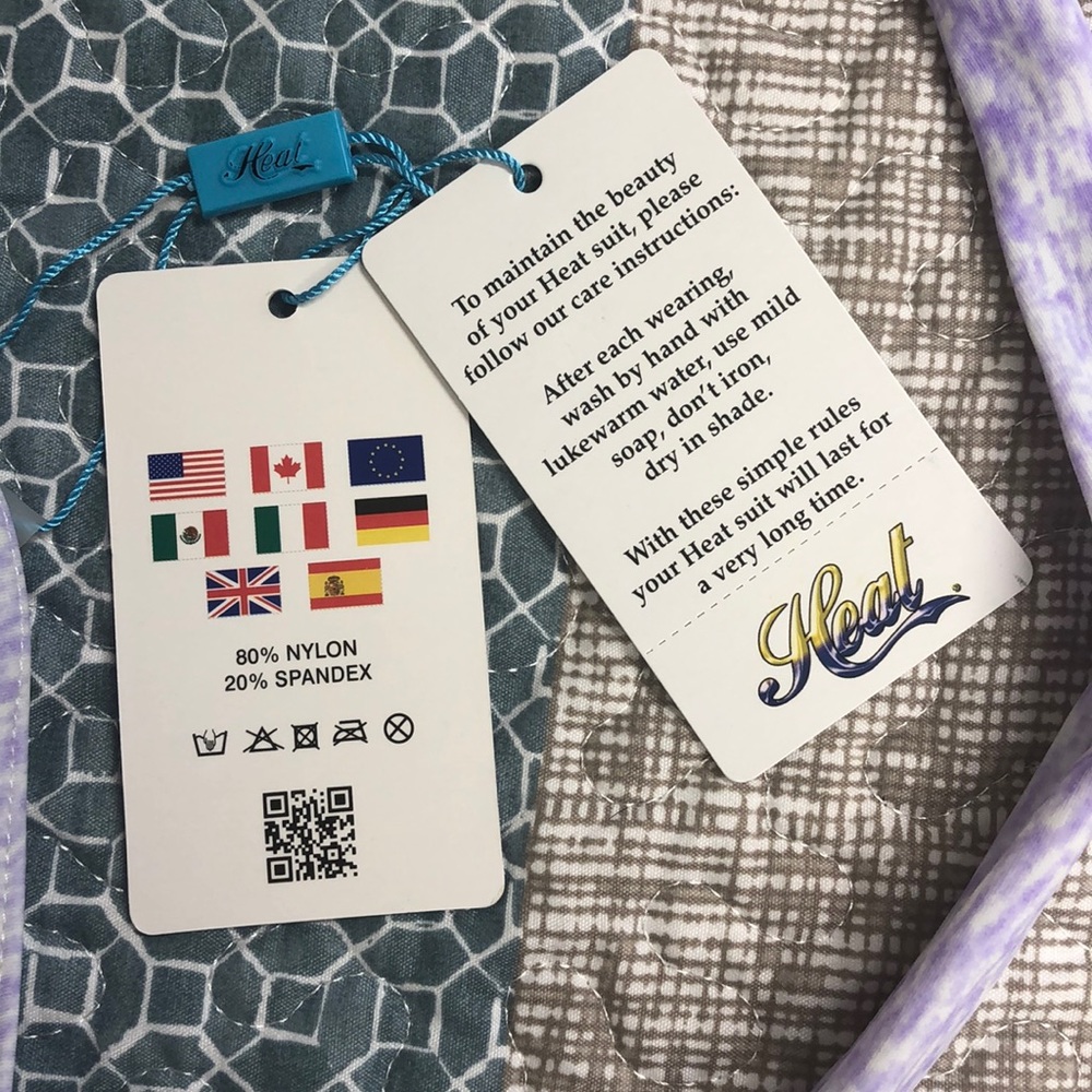 Purple Halter Swimsuit Top - Picture 5 of 6